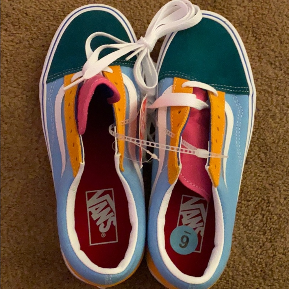 Multicolor vans